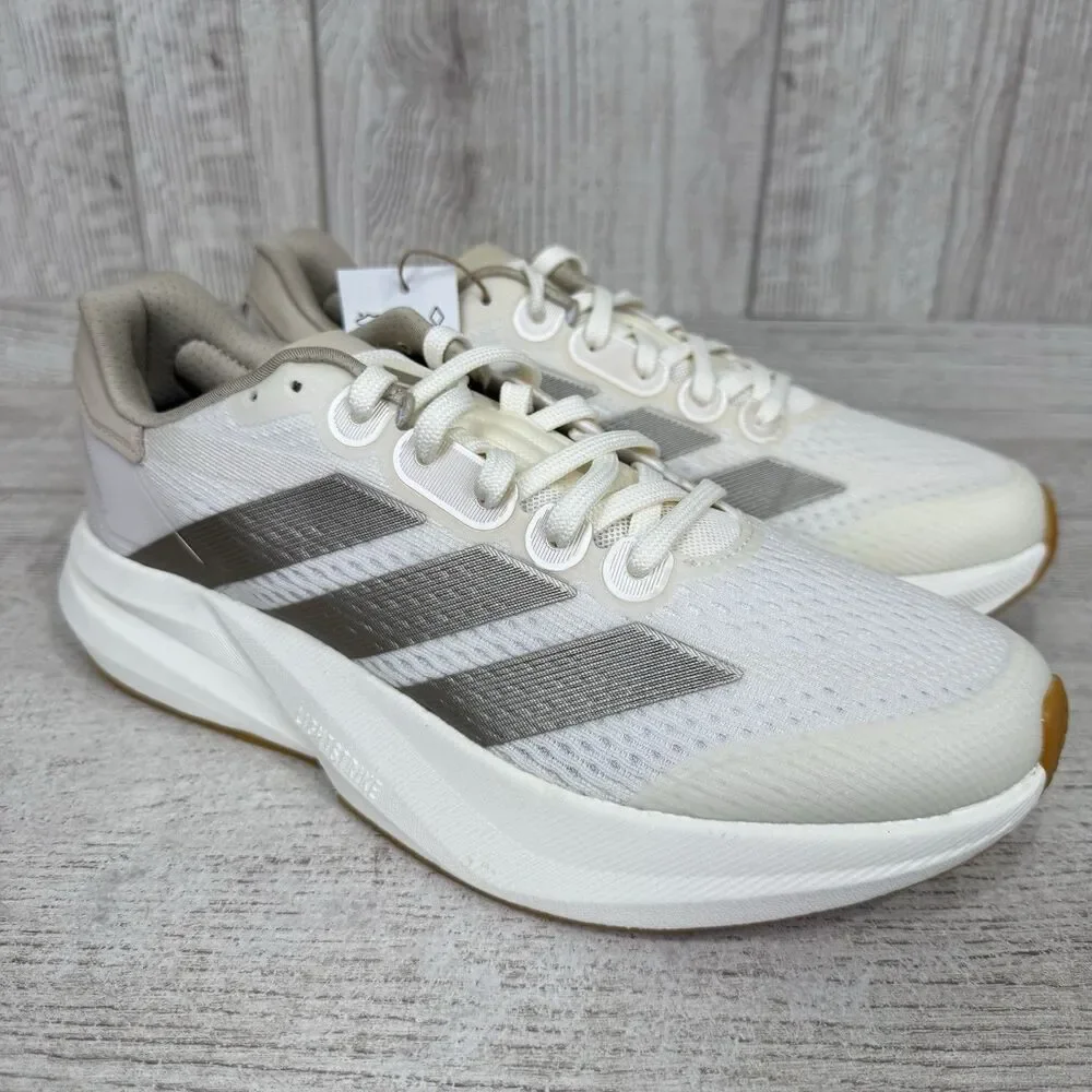 adidas Duramo Speed 2 Running Women’s Sz 9 White Sneakers Athletic Shoes JP9239